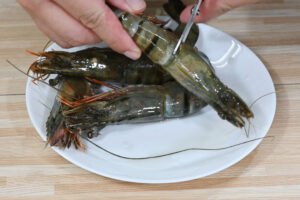 芝士蒜蓉海鮮意粉