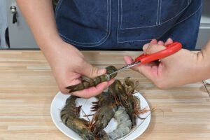 芝士蒜蓉海鮮意粉