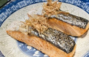 鹽燒三文魚