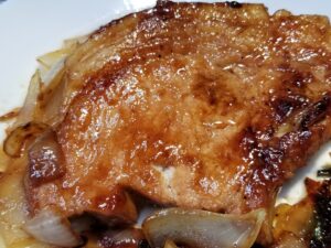 叉燒醬煎豬鞍架