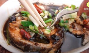 豉汁蒸銀鱈魚扒