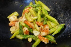 蘆筍炒蝦仁