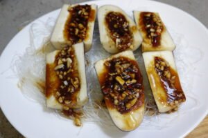 食譜 蒜蓉粉絲蒸茄子
