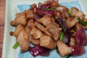 食譜 洋蔥炒五花肉